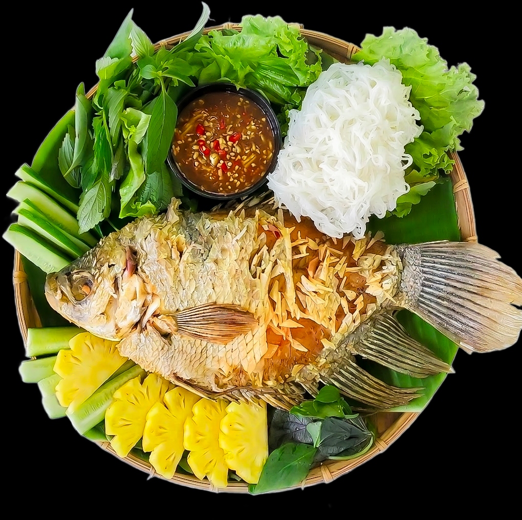 Cá tai tượng chiên xù
